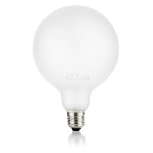 Лампа світлодіодна Ideal Lux 277813 E27 globo d125 08w 3000k cri80 satin intera dimm, G125 3000K E27 · Ideal Lux · ideal-lux-277813
