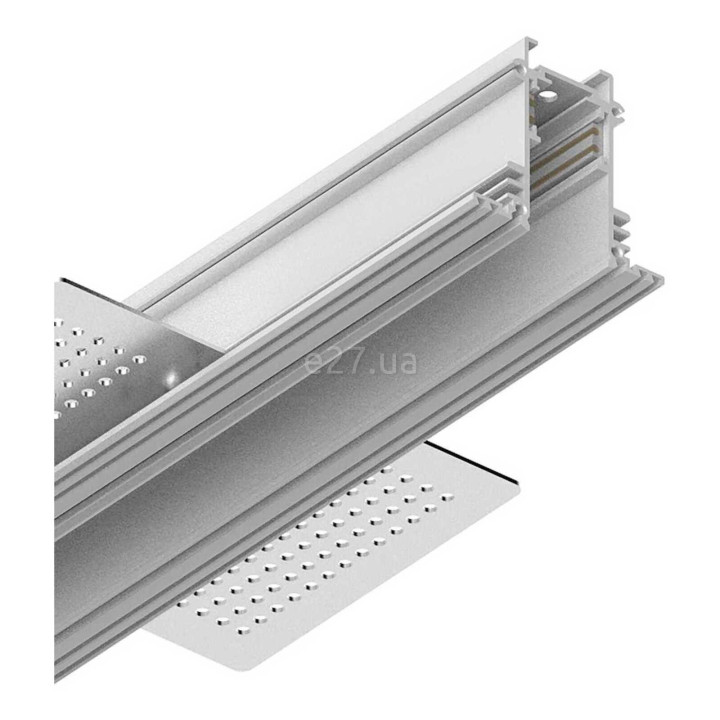 Магнітний шинопровід 1м Ideal Lux 282923 Ego Recessed Profile 1000 mm WH · Ideal Lux · ideal-lux-282923
