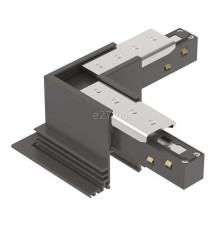 Кутове з'єднання Ideal Lux 286167 Ego Recessed Kit L Electr Conn Horizontal Dali BK
