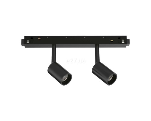 Магнітний трековий світильник Ideal Lux 286334 Ego Track Double 05W 3000K Dali BK, 2.5 Вт, 380 лм, 3000K