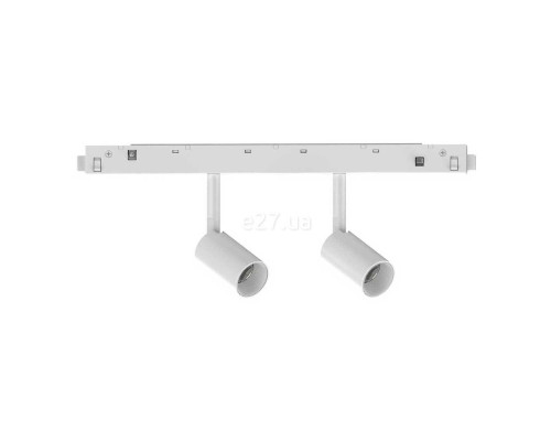 Магнітний трековий світильник Ideal Lux 286341 Ego Track Double 05W 3000K Dali WH, 2.5 Вт, 380 лм, 3000K