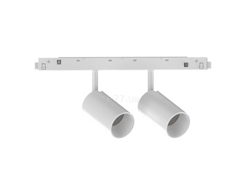 Магнітний трековий світильник Ideal Lux 303635 Ego track double 16w 3000k 1-10v, 8 Вт, 1450 лм, 3000K