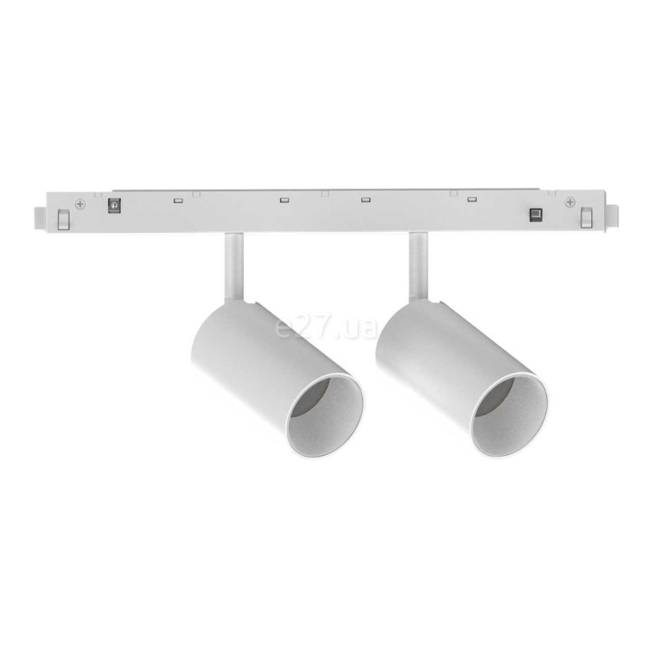 Магнітний трековий світильник Ideal Lux 303635 Ego track double 16w 3000k 1-10v, 8 Вт, 1450 лм, 3000K · Ideal Lux · ideal-lux-303635