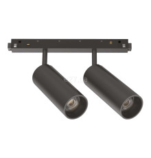 Магнітний трековий світильник Ideal Lux 303642 Ego track double 24w 3000k 1-10v, 12 Вт, 2000 лм, 3000K