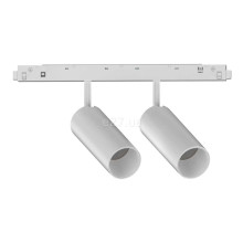 Магнітний трековий світильник Ideal Lux 303659 Ego track double 24w 3000k 1-10v, 12 Вт, 2000 лм, 3000K · Ideal Lux · ideal-lux-303659