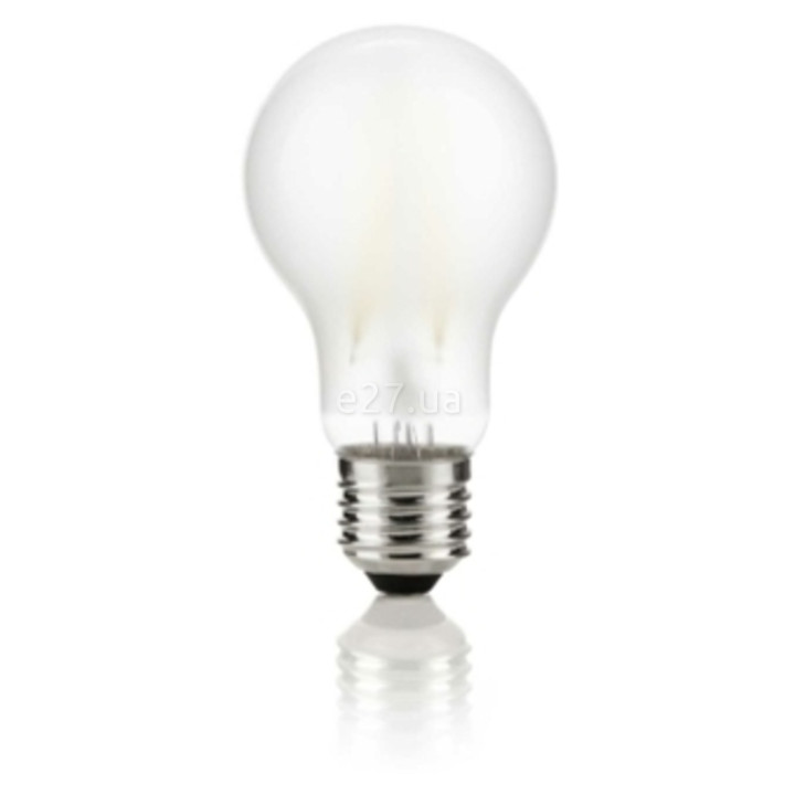 Лампа світлодіодна Ideal Lux 305622 E27 goccia 08w 3000k cri80 satinata, 3000K E27 · Ideal Lux · ideal-lux-305622