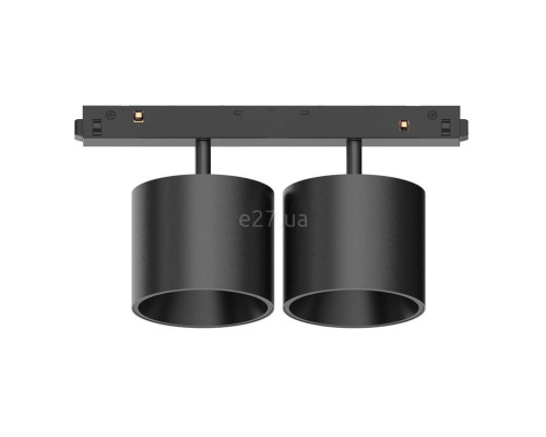 Трековий світильник Ideal Lux 316307 Ego Track Double Big 20W 3000K On-off Bk, 10 Вт, 2000 лм, 3000K