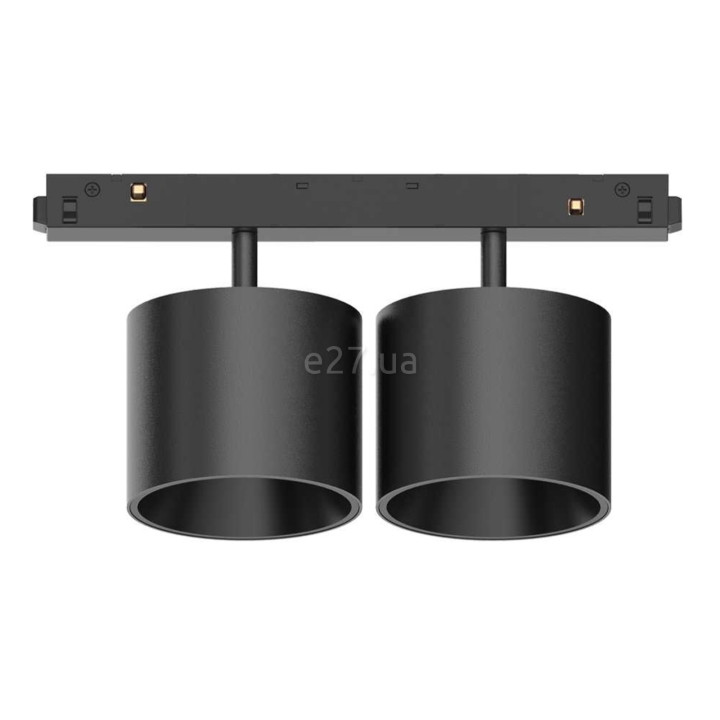 Трековий світильник Ideal Lux 316307 Ego Track Double Big 20W 3000K On-off Bk, 10 Вт, 2000 лм, 3000K · Ideal Lux · ideal-lux-316307