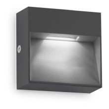 Настінний світильник Ideal Lux 316871 Dedra Ap Big Antracite, 1.5 Вт, 160 лм, 3000K · Ideal Lux · ideal-lux-316871