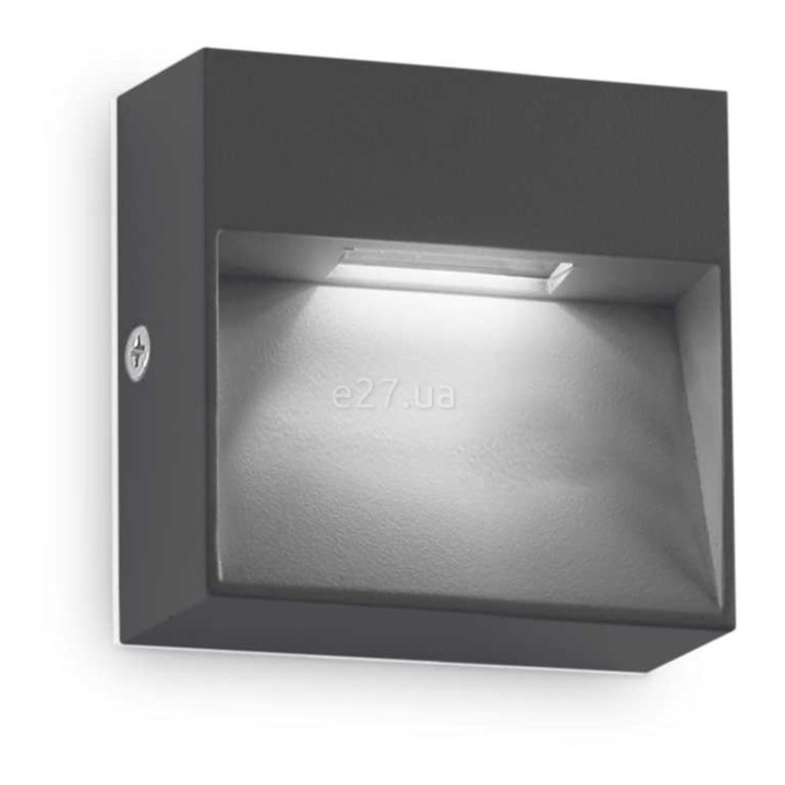 Настінний світильник Ideal Lux 316871 Dedra Ap Big Antracite, 1.5 Вт, 160 лм, 3000K · Ideal Lux · ideal-lux-316871