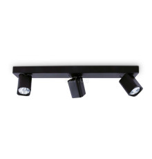 Спот Ideal Lux 321516 Rudy PL3 Square Nero