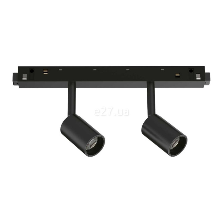 Магнітний трековий світильник Ideal Lux 321714 Ego Track Double 05W 4000K On-off Bk, 2.5 Вт, 430 лм, 4000K · Ideal Lux · ideal-lux-321714