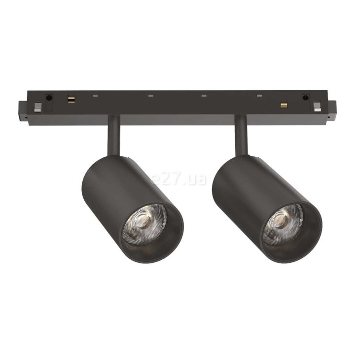 Магнітний трековий світильник Ideal Lux 321806 Ego Track Double 16W 4000K On-off Bk, 8 Вт, 1550 лм, 4000K · Ideal Lux · ideal-lux-321806