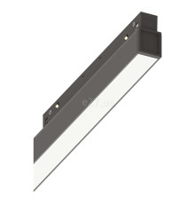 Магнітний трековий світильник Ideal Lux 322070 Ego Wide 26W 4000K On-off Bk, 26 Вт, 3500 лм, 4000K