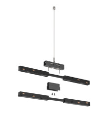 Тросовий підвіс Ideal Lux 322490 Ego Kit Bi-emission Pendant Cable 2 Mt Bk