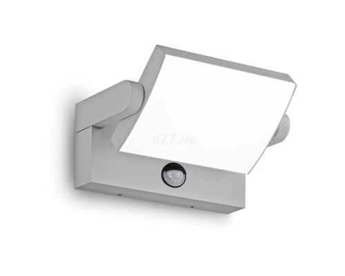Настінний світильник Ideal Lux 326870 Swipe Ap Sensor Grigio, 21 Вт, 2000 лм, 3000K