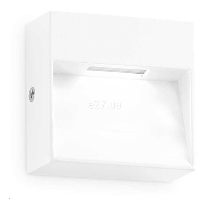 Настінний світильник Ideal Lux 328638 Dedra Ap Big Bianco, 1.5 Вт, 160 лм, 3000K · Ideal Lux · ideal-lux-328638