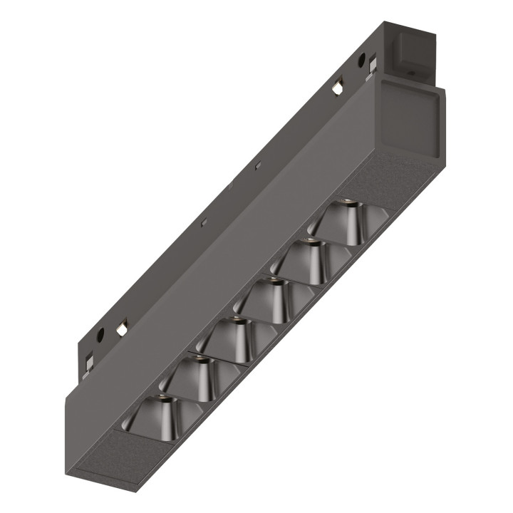 Магнітний трековий світильник Ideal Lux 340043 Ego Accent 07w 2700k Dali Bk, 7 Вт, 2700K · Ideal Lux · ideal-lux-340043