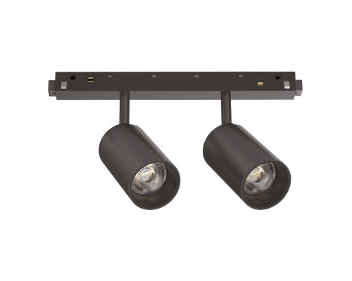 Магнітний трековий світильник Ideal Lux 340265 Ego Track Double 16w 2700k On-off Bk, 8 Вт, 2700K