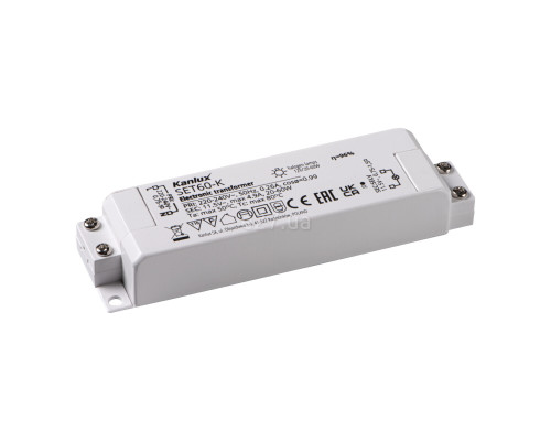 Трансформатор Kanlux 1425 SET60-K, 12V AC, Залежить від навантаження, 60 Вт