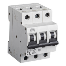 Автоматичний вимикач Kanlux 23154 Ideal TS KMB6-C16/3, 3P, 16A, C, 6kA, на DIN-рейку · Kanlux · kanlux-23154