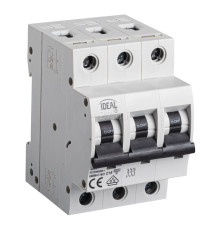 Автоматичний вимикач Kanlux 23154 Ideal TS KMB6-C16/3, 3P, 16A, C, 6kA, на DIN-рейку