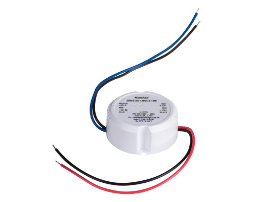 Блок живлення Kanlux 24243 Circo N LED 12VDC 15W, 15 Вт