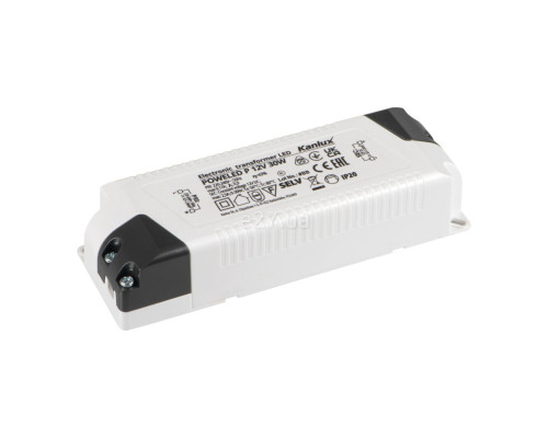 Блок живлення Kanlux 26810 Poweled P 12V 30W, 12V DC, Залежить від навантаження, 30 Вт