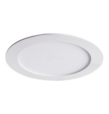 Стельовий світильник Kanlux 28934 Rounda V2LED18W-NW-W, 18 Вт, 1260 лм, 4000K