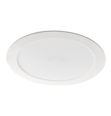 Стельовий світильник Kanlux 28935 Rounda V2LED18W-WW-W, 18 Вт, 1200 лм, 3000K