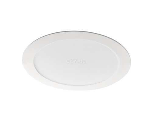 Стельовий світильник Kanlux 28935 Rounda V2LED18W-WW-W, 18 Вт, 1200 лм, 3000K
