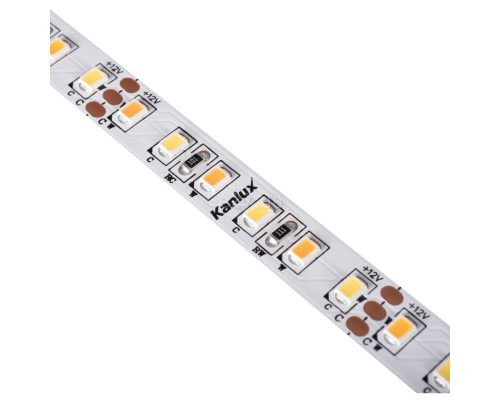 Світлодіодна стрічка Kanlux 33317 LED strip L120 16W/M 12 IP00 CCT, 16W 3000K-6000K (набір з 5шт.)