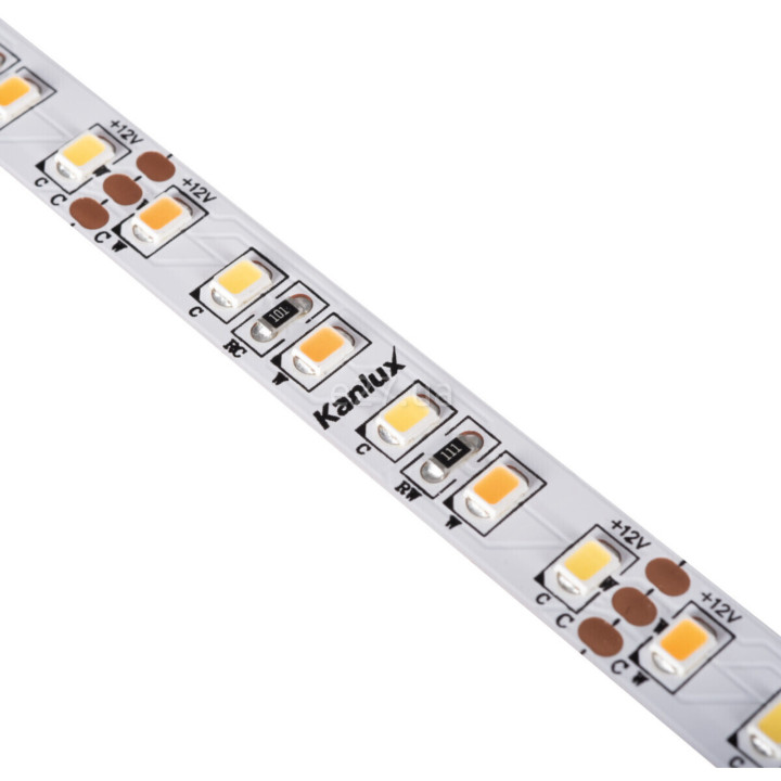 Світлодіодна стрічка Kanlux 33317 LED strip L120 16W/M 12 IP00 CCT, 16W 3000K-6000K (набір з 5шт.) · Kanlux · kanlux-33317
