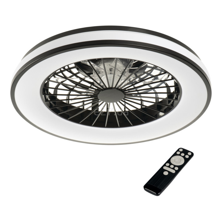 Люстра-вентилятор Kanlux 38034 PLAVE LED CCT+RGB, 48 Вт, 1154 лм, 3000К/4000К/6500К/RGB · Kanlux · kanlux-38034