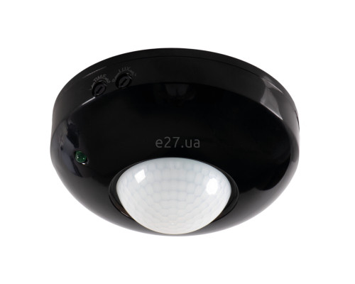 Датчик руху Kanlux 463 Zona JQ-37-B, чорний, пластик, ip20, для накладного монтажу