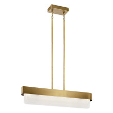 Люстра Kichler KL-SERENE-LED-LP-92-NBR Serene 2 lt LED Natural Brass, 40 Вт, 2400 лм, 3000K · Kichler · kichler-kl-serene-led-lp-92-nbr