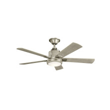Люстра-вентилятор Kichler KLF-COLERNE-52-BN Colerne LED, 10 Вт, 1116 лм, 3000K · Kichler · kichler-klf-colerne-52-bn