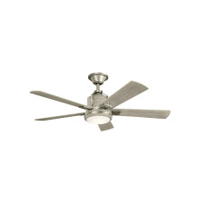 Люстра-вентилятор Kichler KLF-COLERNE-52-BN Colerne LED, 10 Вт, 1116 лм, 3000K