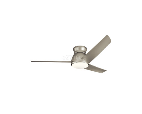 Люстра-вентилятор Kichler KLF-ERIS-60-BN Eris LED, 10 Вт, 1116 лм, 3000K