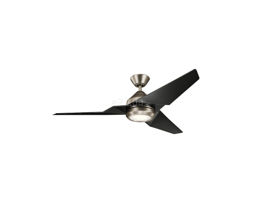 Люстра-вентилятор Kichler KLF-JADE-60-AP Jade LED, 18 Вт, 1670 лм, 3000K