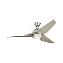 Люстра-вентилятор Kichler KLF-JADE-60-BN Jade LED, 18 Вт, 1670 лм, 3000K · Kichler · kichler-klf-jade-60-bn