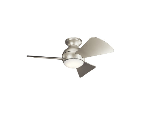 Люстра-вентилятор Kichler KLF-SOLA-34-BN Sola LED, 10 Вт, 1116 лм, 3000K
