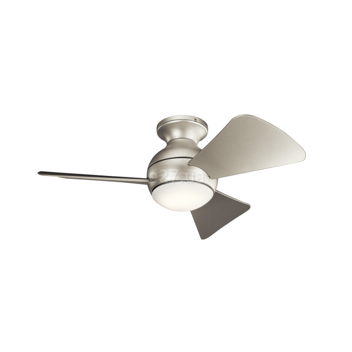 Люстра-вентилятор Kichler KLF-SOLA-34-BN Sola LED, 10 Вт, 1116 лм, 3000K · Kichler · kichler-klf-sola-34-bn