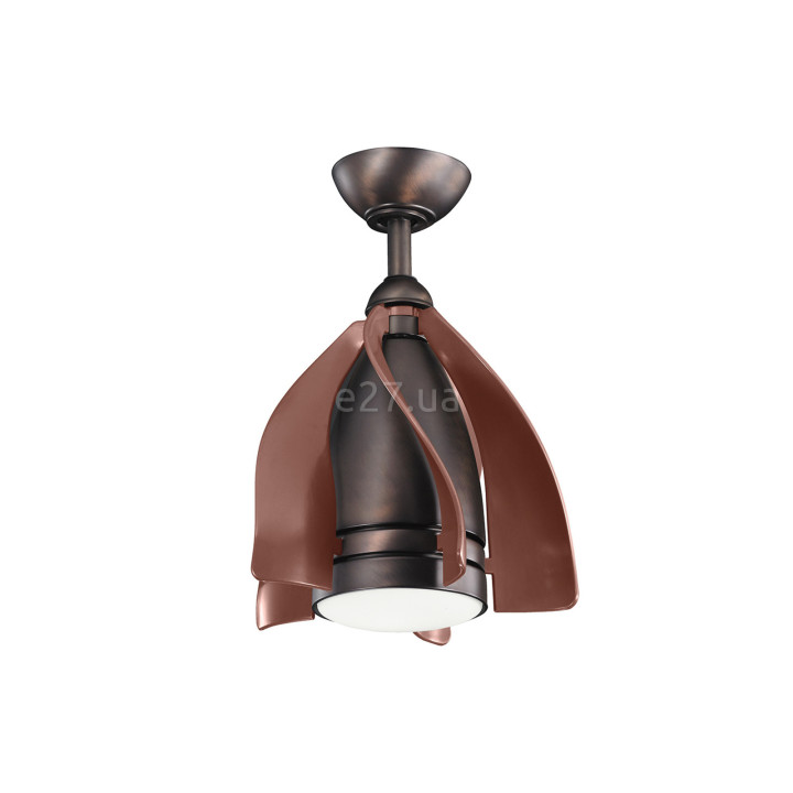 Люстра-вентилятор Kichler KLF-TERNA-15-BB Terna LED, 10 Вт, 1116 лм, 3000K · Kichler · kichler-klf-terna-15-bb