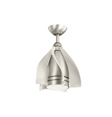 Люстра-вентилятор Kichler KLF-TERNA-15-BN Terna LED, 10 Вт, 1116 лм, 3000K
