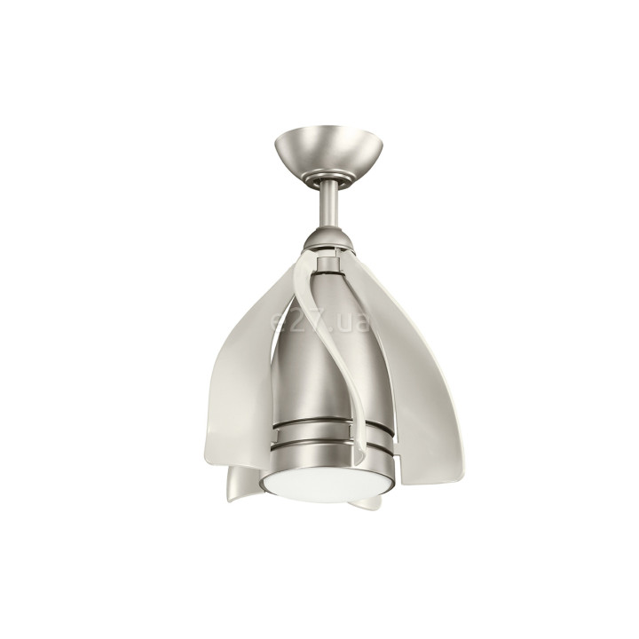 Люстра-вентилятор Kichler KLF-TERNA-15-BN Terna LED, 10 Вт, 1116 лм, 3000K · Kichler · kichler-klf-terna-15-bn