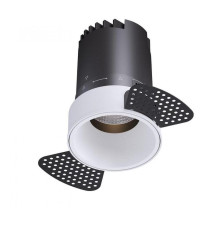Точковий світильник Kloodi KD-GIRON134 TR 12W 3K 38D WH/REF-WH, 12 Вт, 840 лм, 3000K