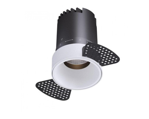 Точковий світильник Kloodi KD-GIRON134 TR 12W 3K 38D WH/REF-WH, 12 Вт, 840 лм, 3000K