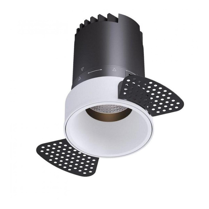 Точковий світильник Kloodi KD-GIRON134 TR 12W 4K 38D WH/REF-WH, 12 Вт, 840 лм, 4000K · Kloodi · kloodi-kd-giron134-tr-12w-4k-38d-wh-ref-wh
