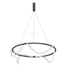 Люстра Kloodi KD-NEON RING 600 30W 4K BK, 30 Вт, 2100 лм, 4000K · Kloodi · kloodi-kd-neon-ring-600-30w-4k-bk